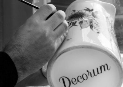 Decorum hand pained jug