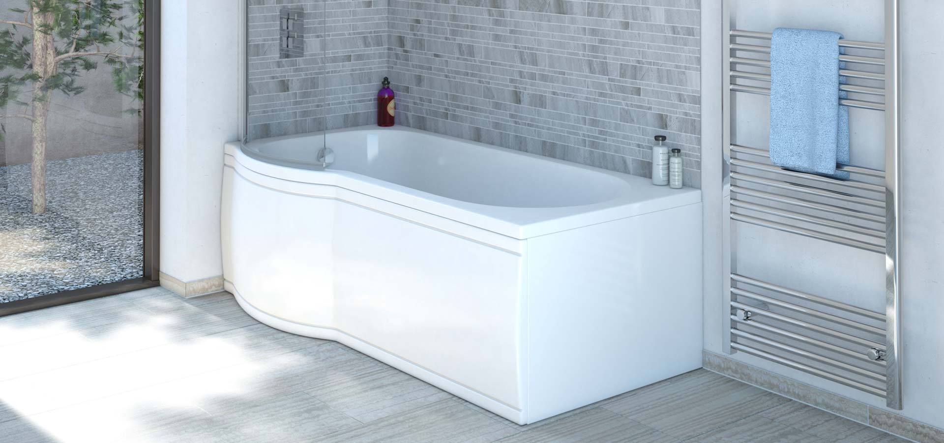 Tiles Claygate G-Shower-Bath