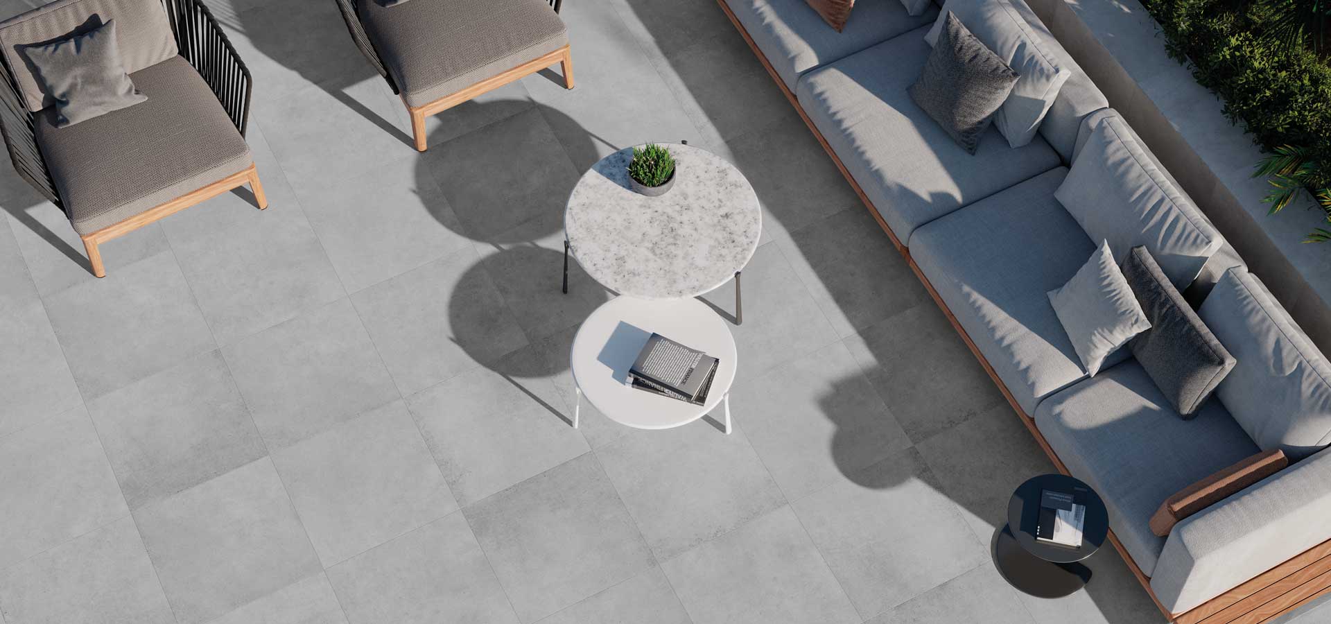 20mm Outdoor Porcelain Tiles Spacers Showrooms