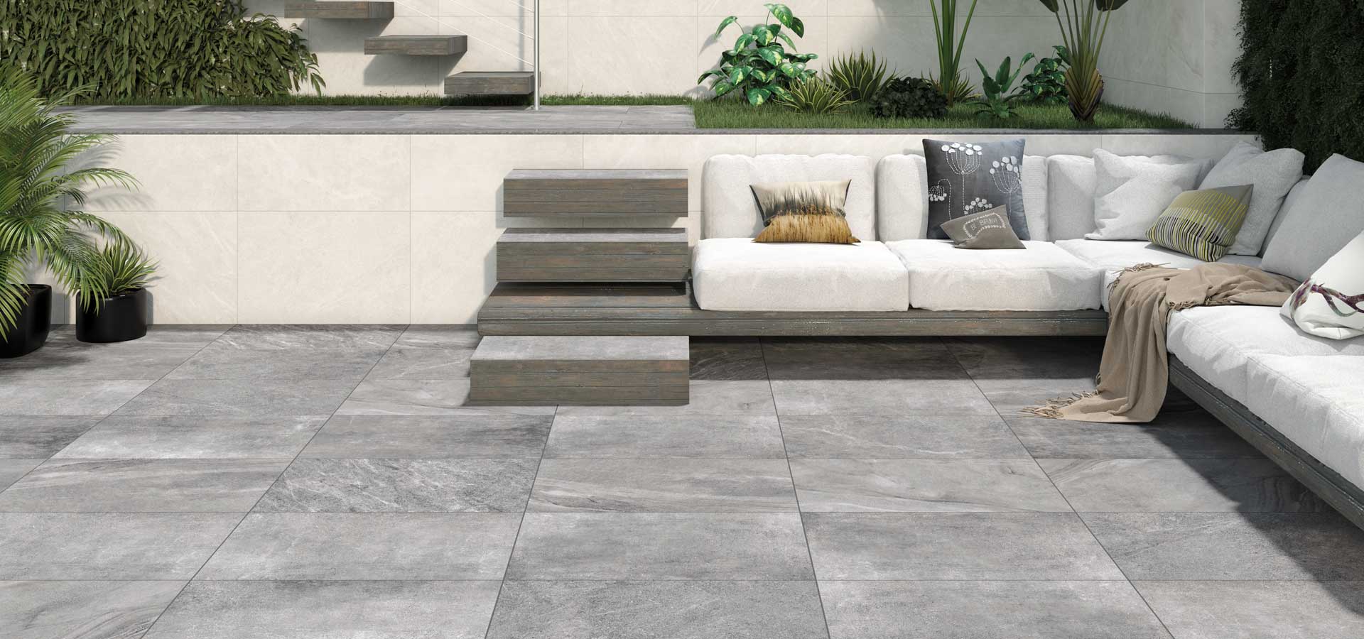 20mm Outdoor Porcelain Tiles Spacers Showrooms