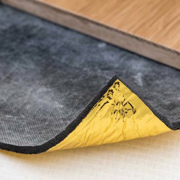 6mm Acoustic Gold Rubber Underlay