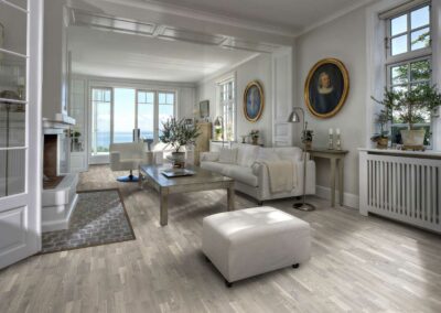 Kährs French Collection ~ Saint Tropez - Brushed, White Matt Lacquered - 14 x 200 x 2421mm (Lounge)