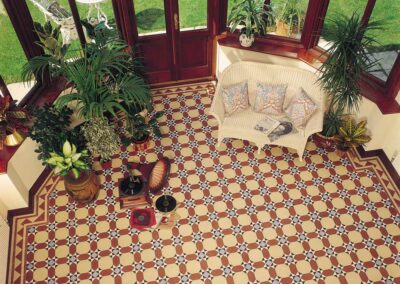 Original Style Victorian Floor - Inverlochy Pattern with Byron Border