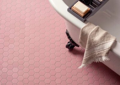 Original Style Mosaics Anti Slip Pink Hexagon (CS-ASHPMOS)