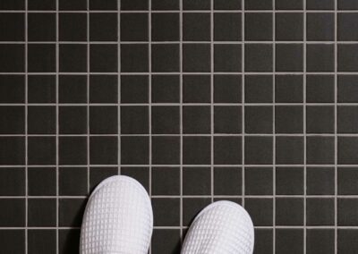 Original Style Mosaics Porcelain Black Square (CS-PORBSQ) Slider