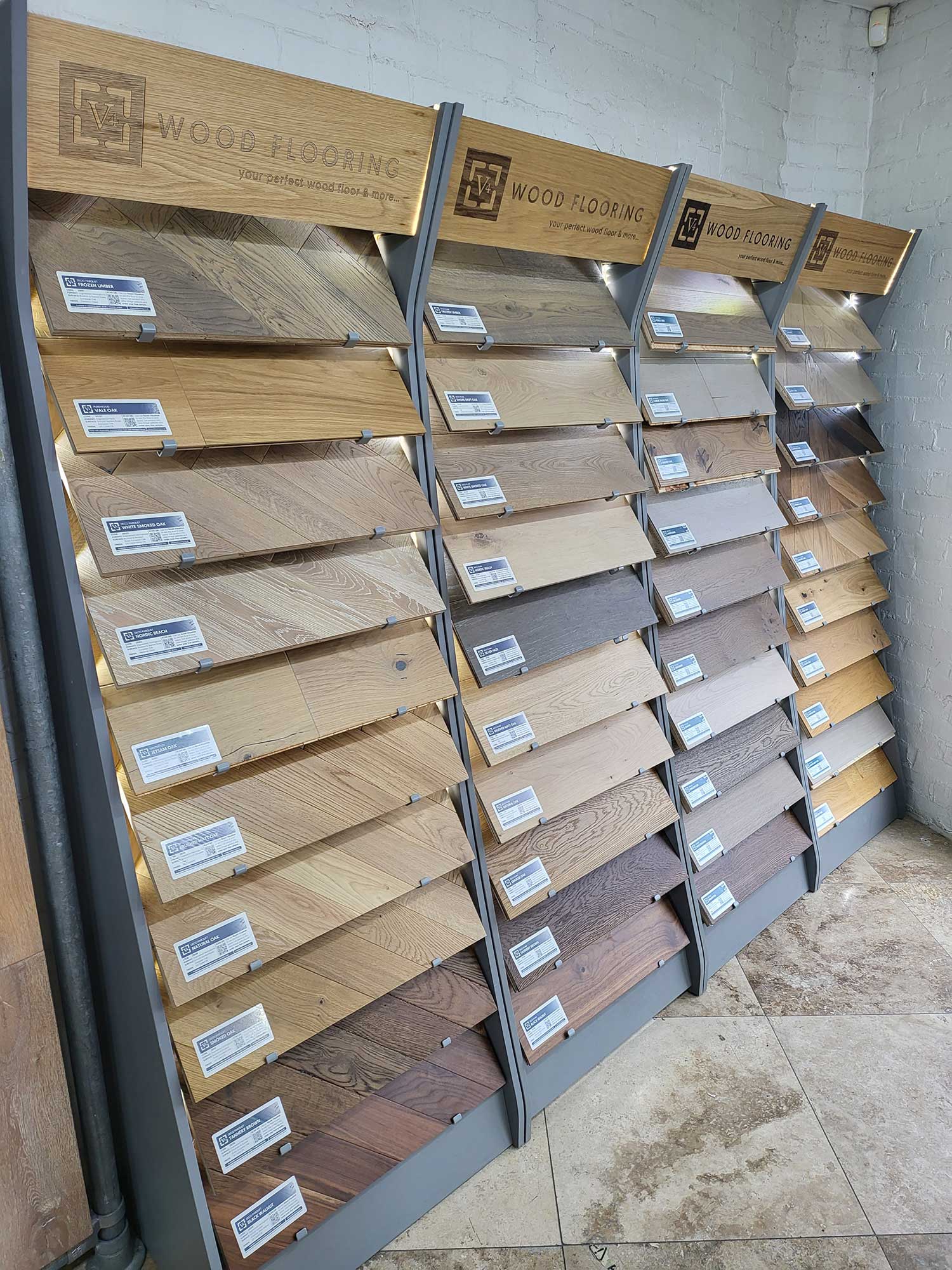 V4 Engineered Wood Flooring Spacers Showrooms