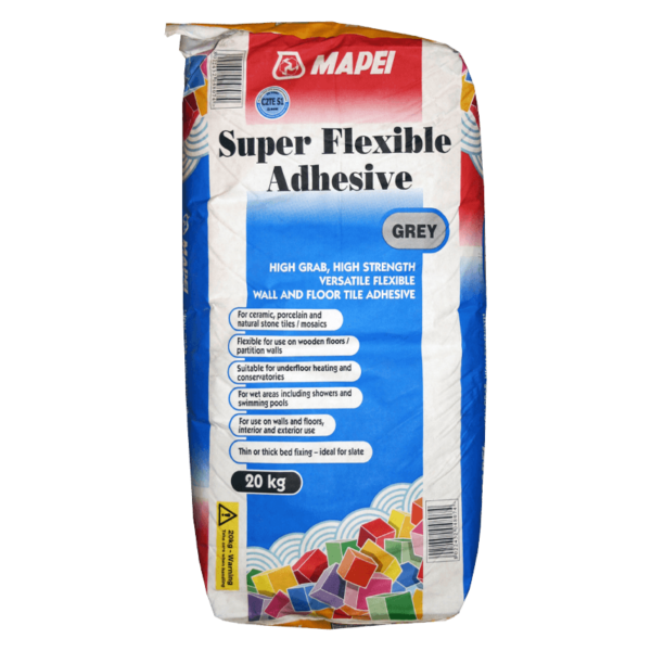 Mapei Super Flexible Grey S1 Adhesive 20kg