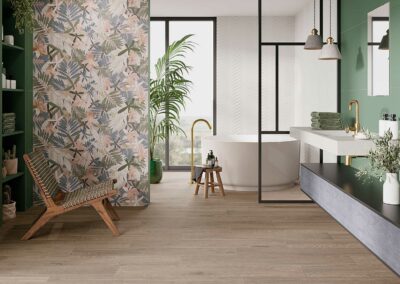 Rocersa Yris Giada — 60cm x 120cm, Yris Palm Denim — 60cm x 120cm, Yris Savage Mix — 60cm x 120cm & Loira Natural — 20cm x 120cm