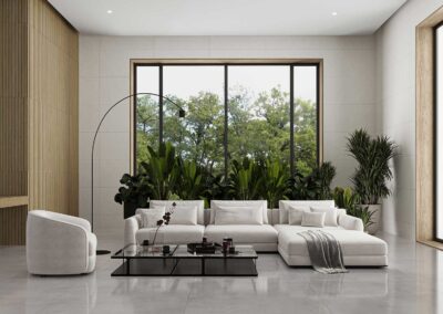 TAU Cerámica Rogers Route Black Relieve - 60cm x 120cm, Route White - 60cm x 120cm & Teba White