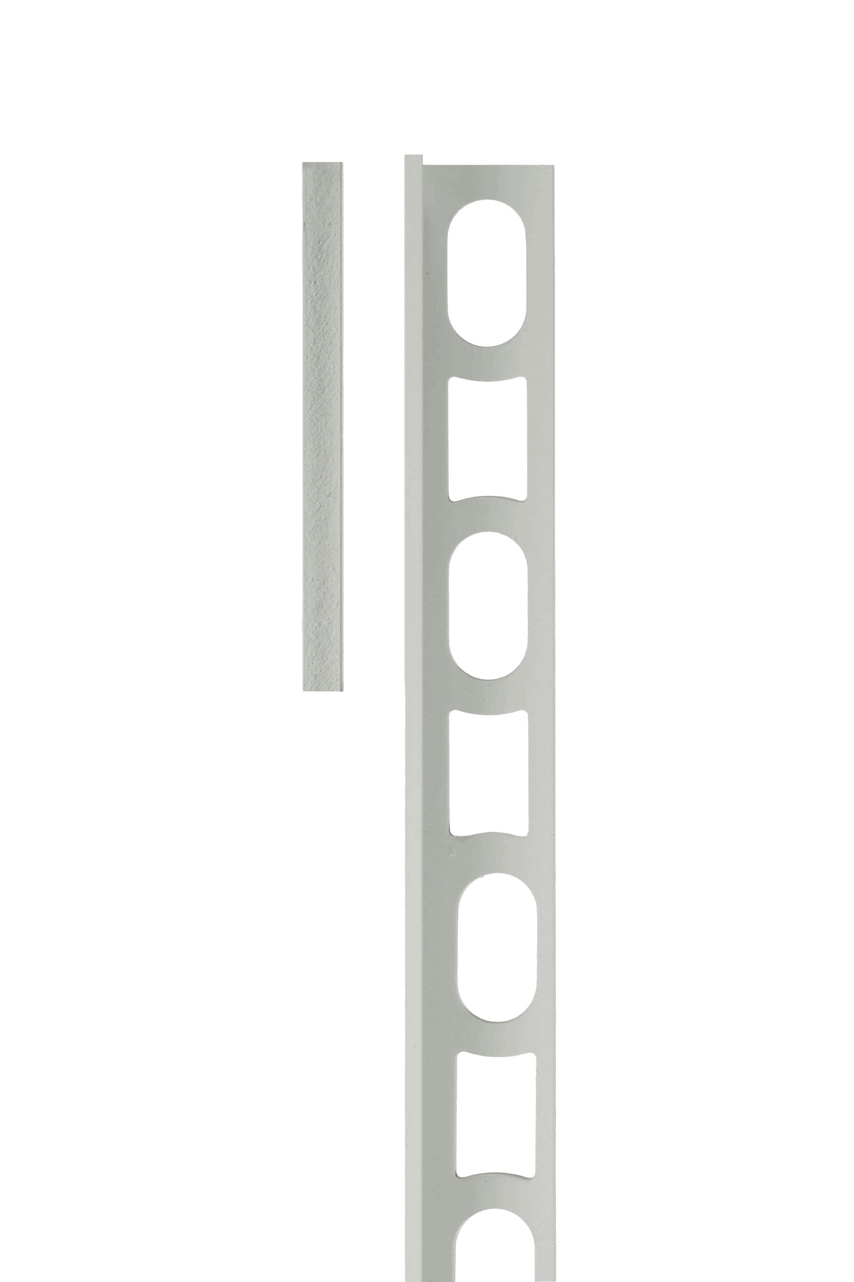 Mapei Profilpas Cerfix® Proangle Aluminium Square Edge Tile Trim in White (100) 2.7m Length