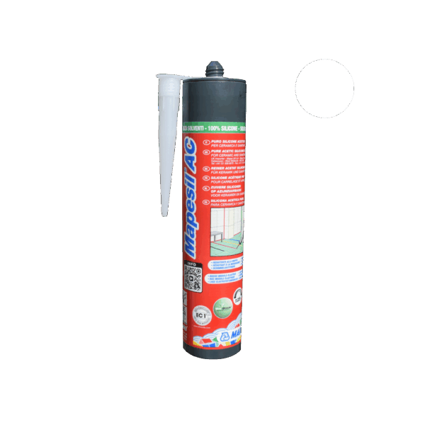 Mapei Mapesil AC White (100) Silicone 310ml