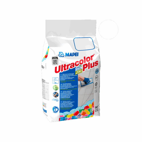 Mapei Ultracolor Plus White (100) Grout 5kg
