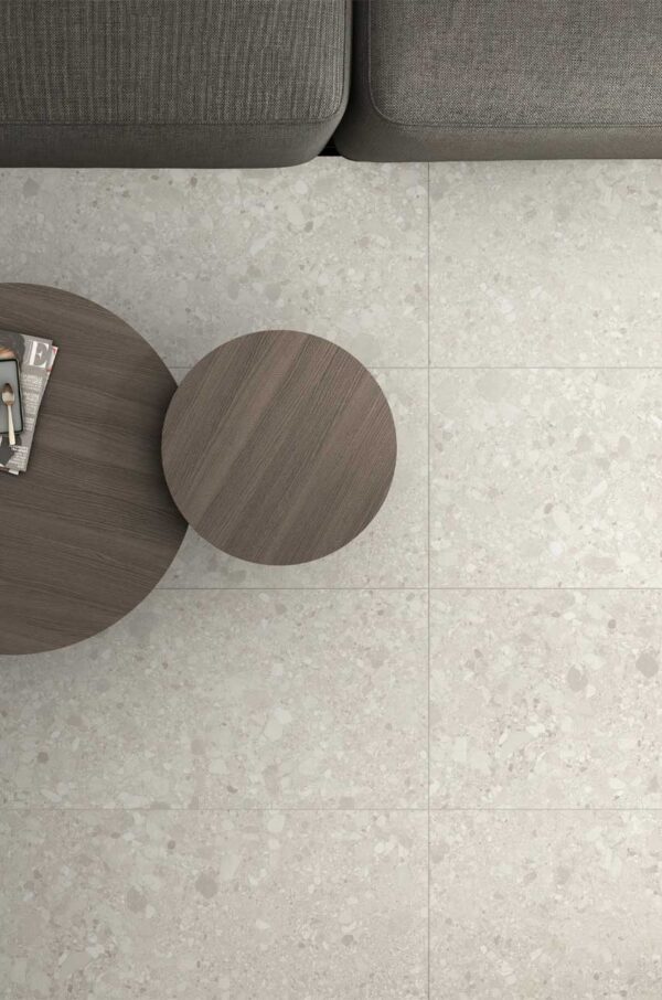 Clemon Ivory - 60cm x 60cm - Spacers Showrooms