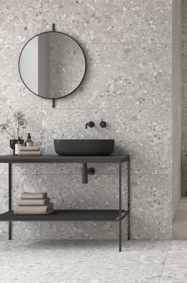 Clemon Silver - 60cm x 60cm - Spacers Showrooms