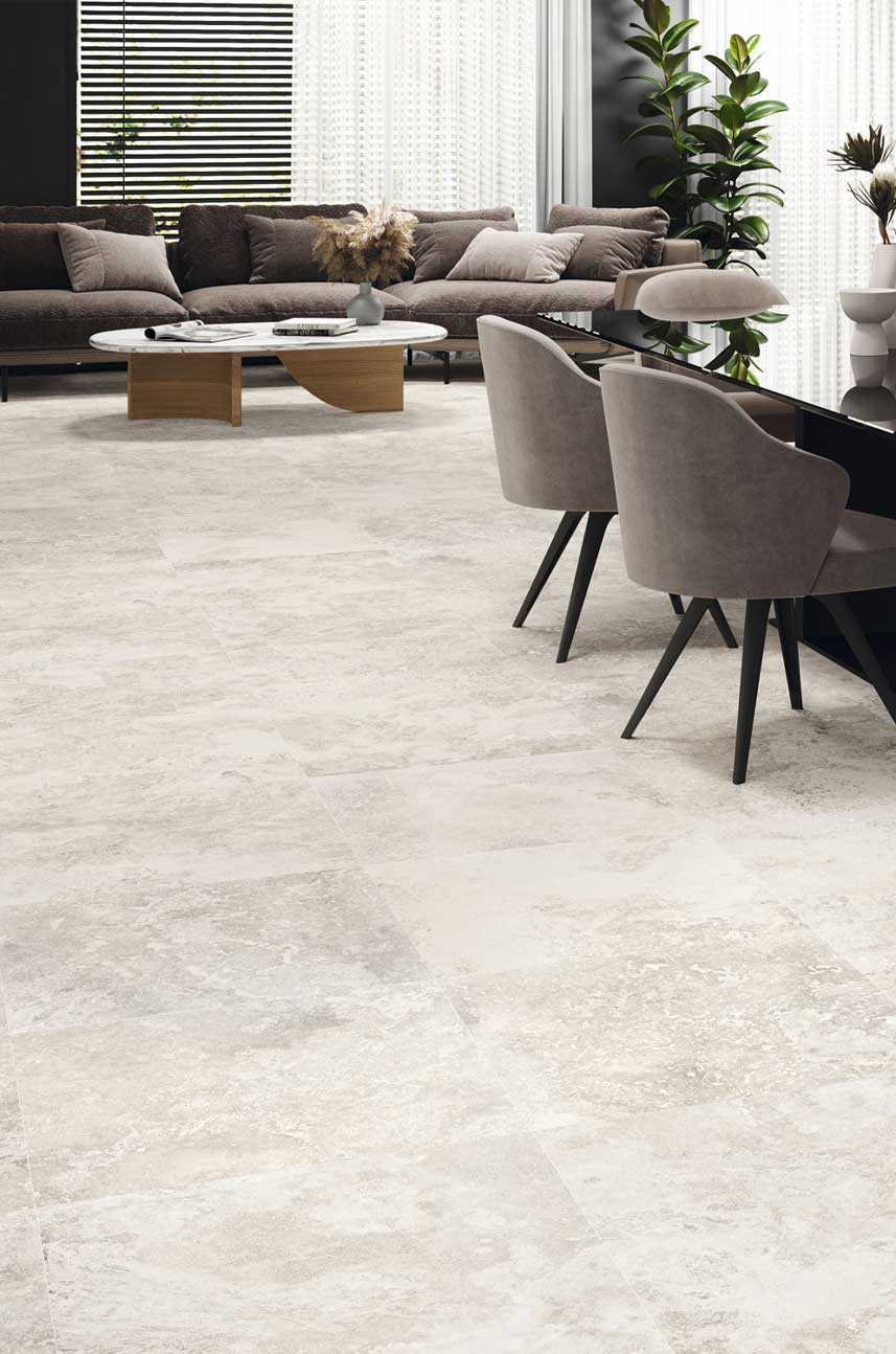 Rapolano 667 White - 60cm x 60cm - Spacers Showrooms