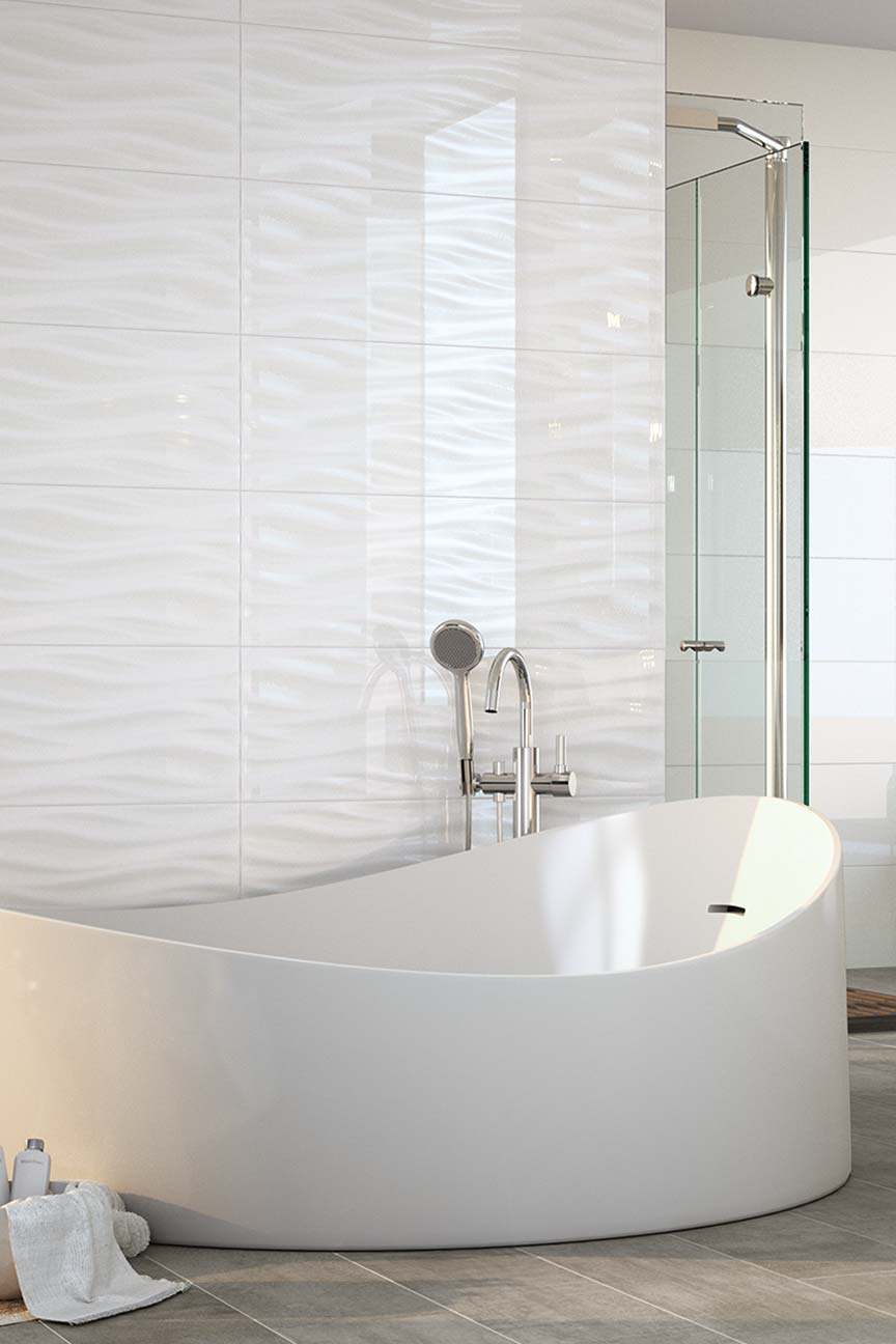 9505 Boreal RELIEVE Blanco 900 X 300